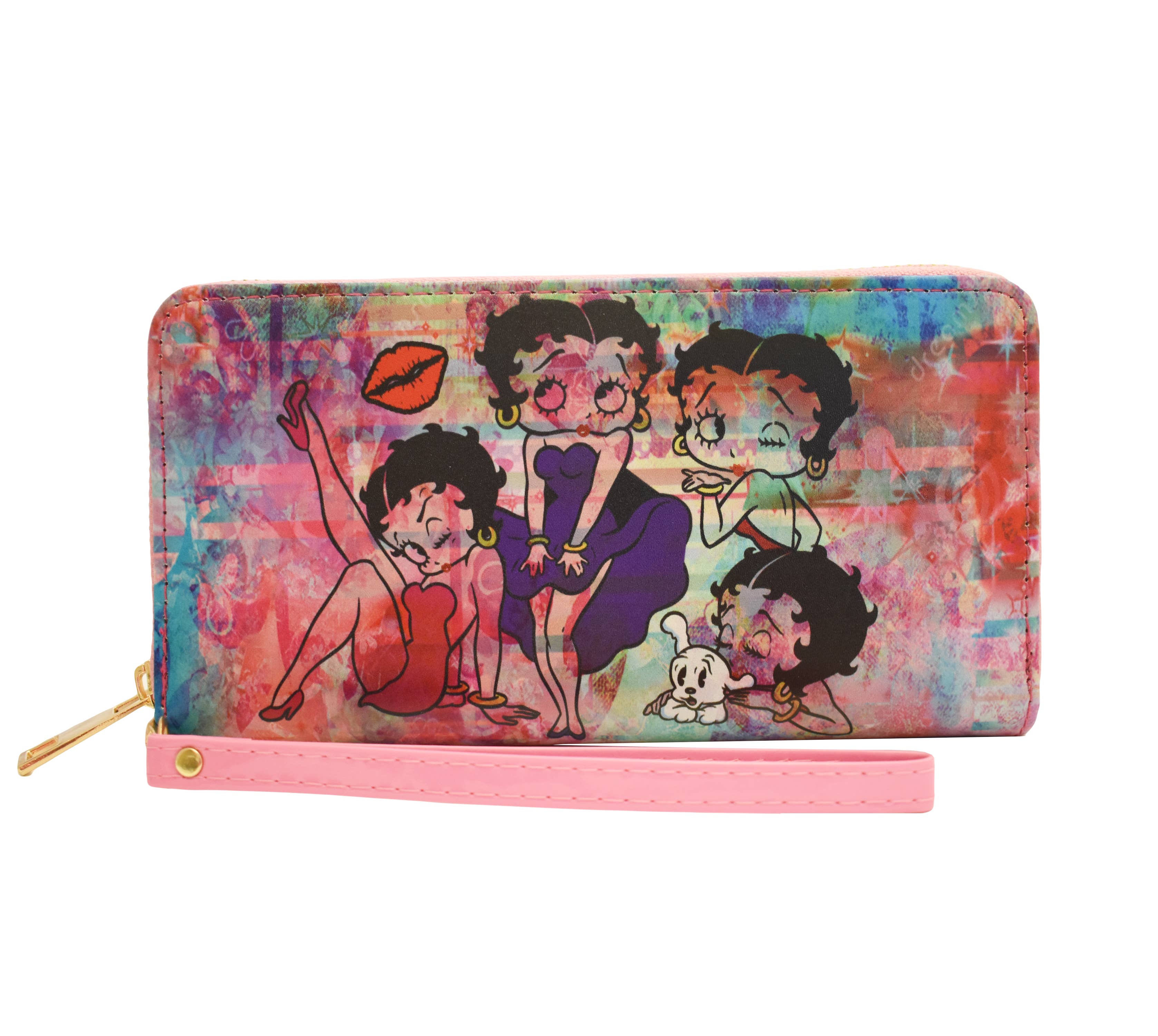 MID-SOUTH PRODUCTS - Wholesale Wallet - Women's - Betty Boop Wallet - Colorful Collage