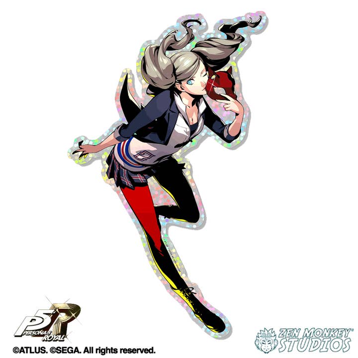 Ann Takamaki - Persona 5 Royal Sticker for wholesale by Zen Monkey Studios