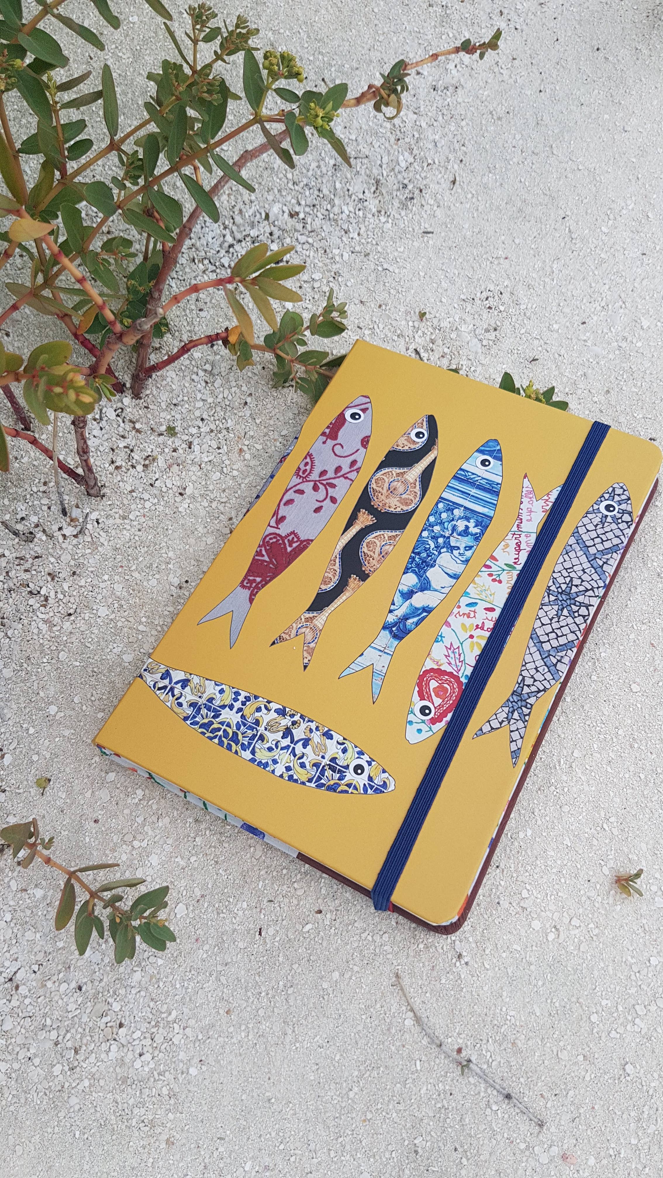 Terra Lusa - Venta al por mayor Cuadernos - Cuaderno Sardinas1