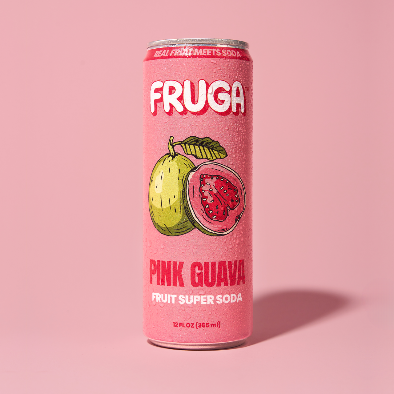 FRUGA Beverage Company - Wholesale Soda/Carbonated Drink - PINK GUAVA0