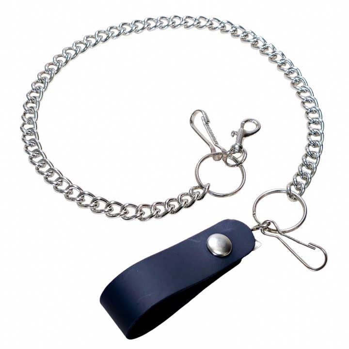 Funk Plus – Engroshandel Nøglering - Unisex – KCR ALMINDELIG STÅLKÆDE NØGLERING2