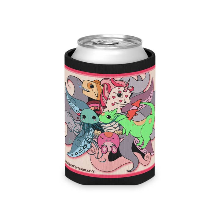Love Monster Can Cooler van de band Famous voor wholesale door The Band Famous