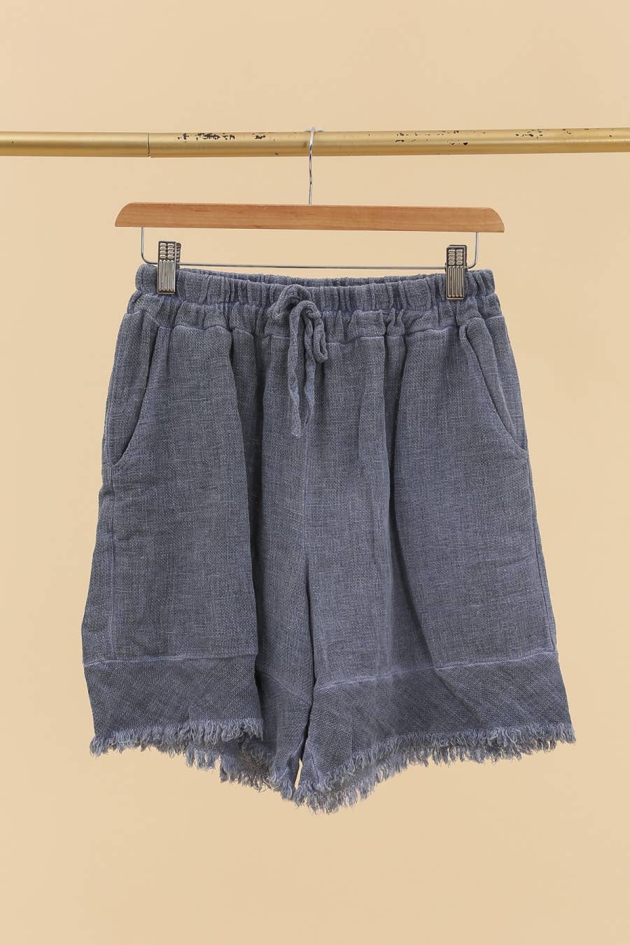 LÉA & LUC - Wholesale Shorts - Women's - Shorts in 50% cotton 50% linen REF. 1007828