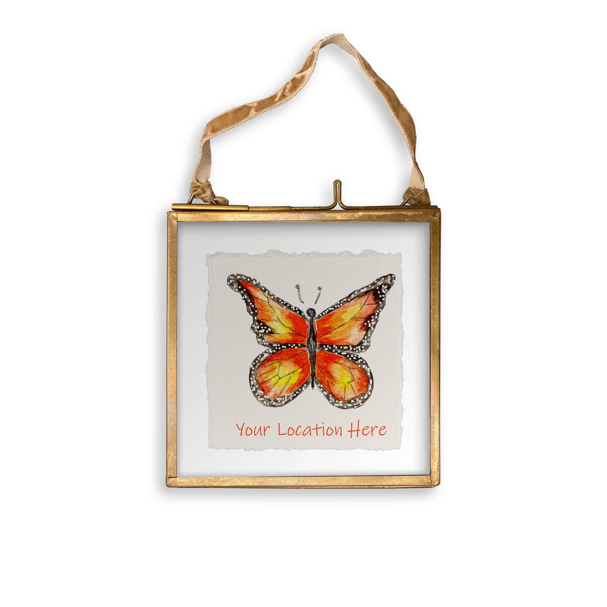 French Graffiti – Engroshandel Viskestykke – Monarch Butterfly med placering12
