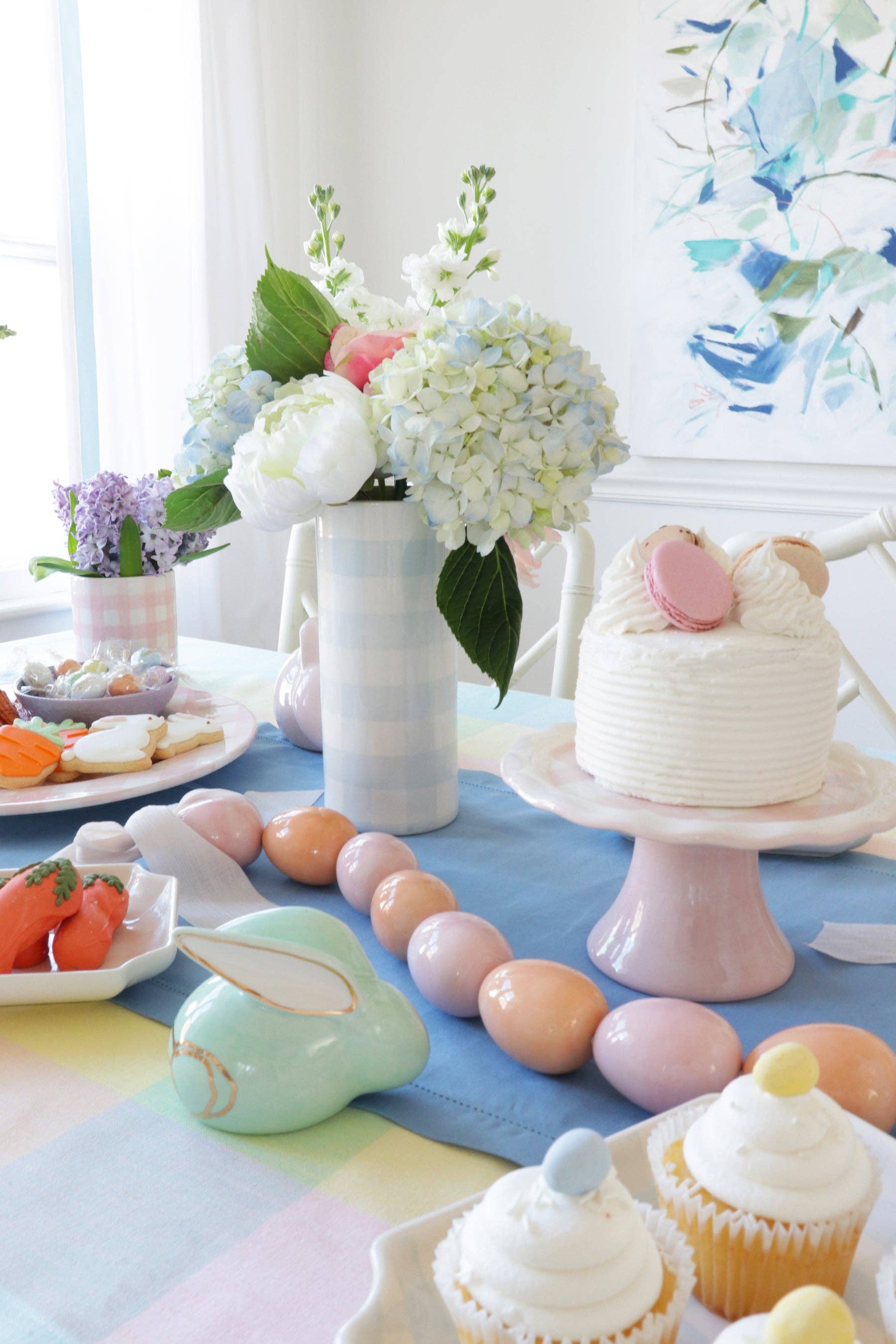 Lo Home | Ruby Clay – wholesale Vas – Gingham Kolumn Vas13