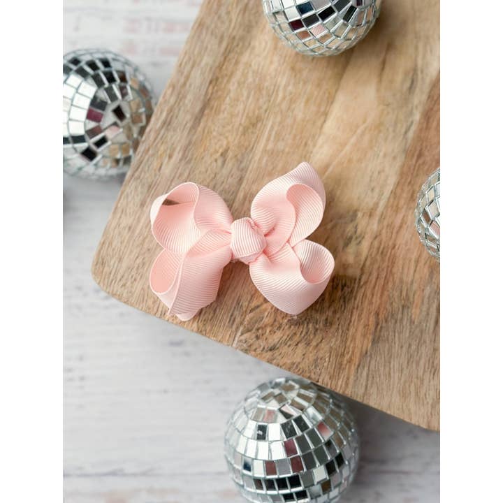 The Hair Bow Company - Wholesale Hair Bow - Kids - Original Grosgrain Hair Bow - Alligator Clip - 3"