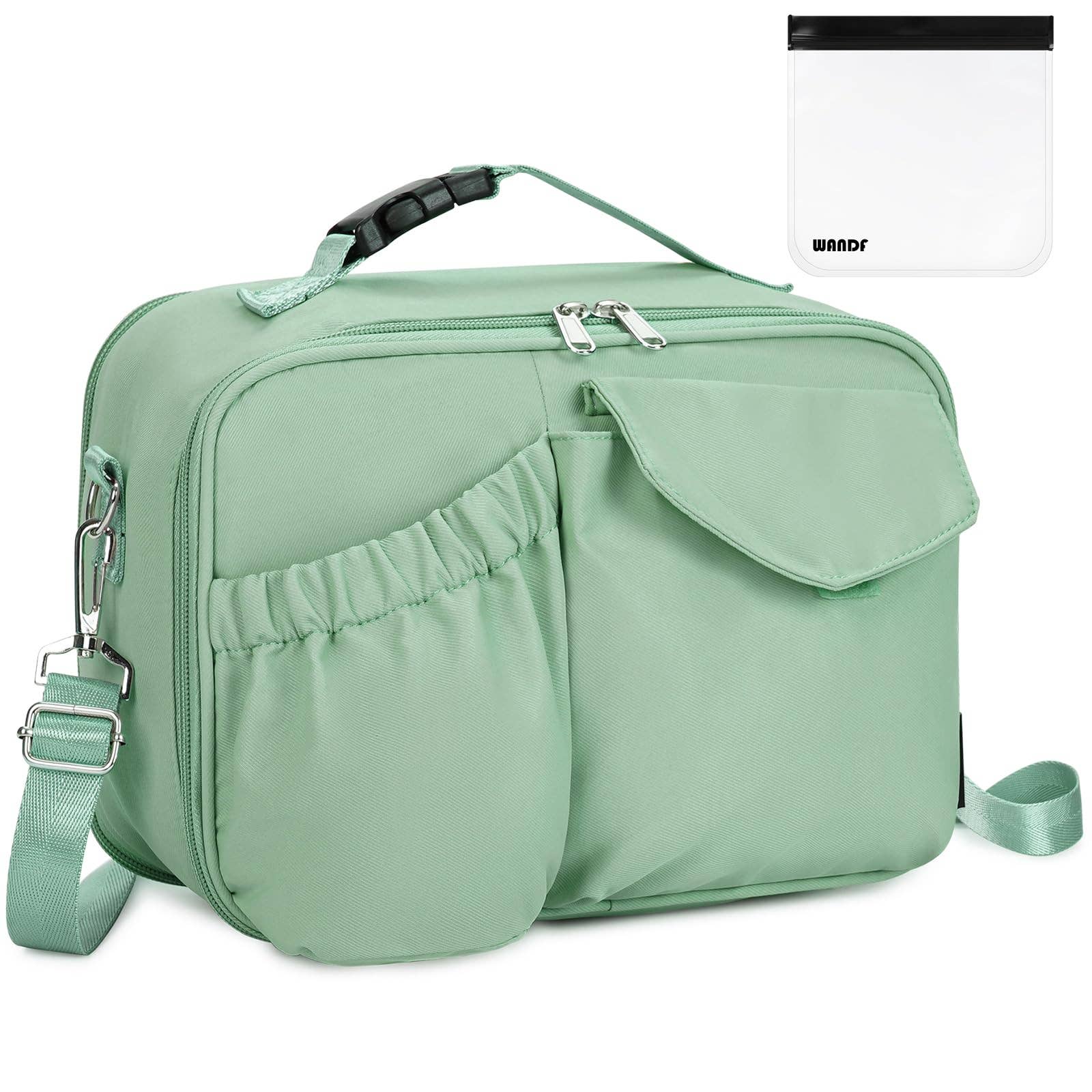 wandf – wholesale Lunch bag/box – Kids – Insulated Lunch Tote Bag Kids Expandable Lunch Box WF704828