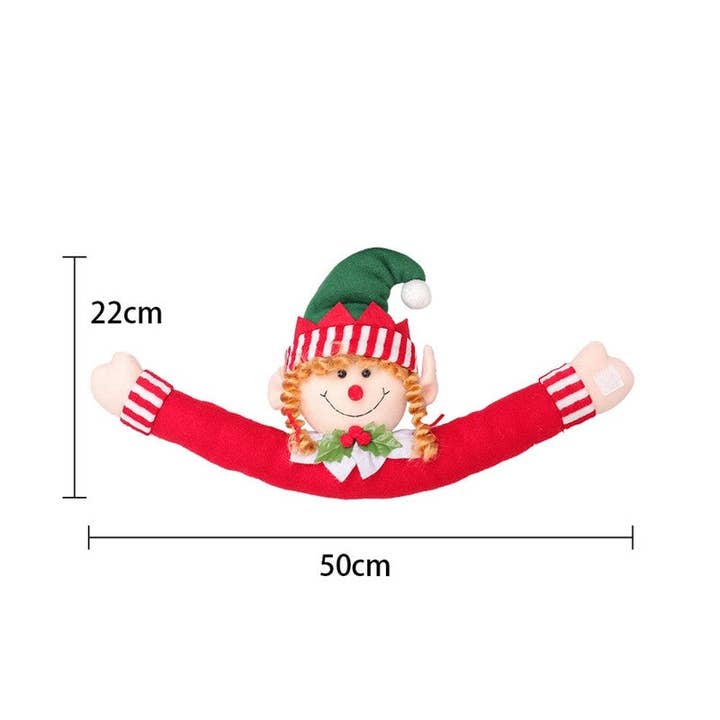Ekartini - Wholesale Christmas decoration - Cartoon Elf Doll Curtain Holder Christmas Home Decoration