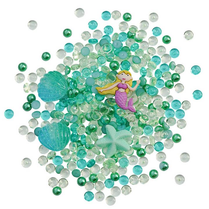 Enchanted Shaker Elementz Embellishment Mix for Slime Crafts for wholesale by Buttons Galore & More