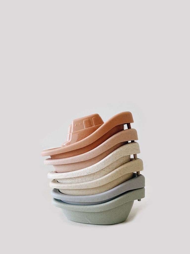 Lion + Lamb the Label - Wholesale Bath Toy - Baby - Wheat Straw Boat Set0