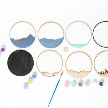 Our Little Makery - Wholesale DIY Craft Kit - Unicorn Shadow Box Kit