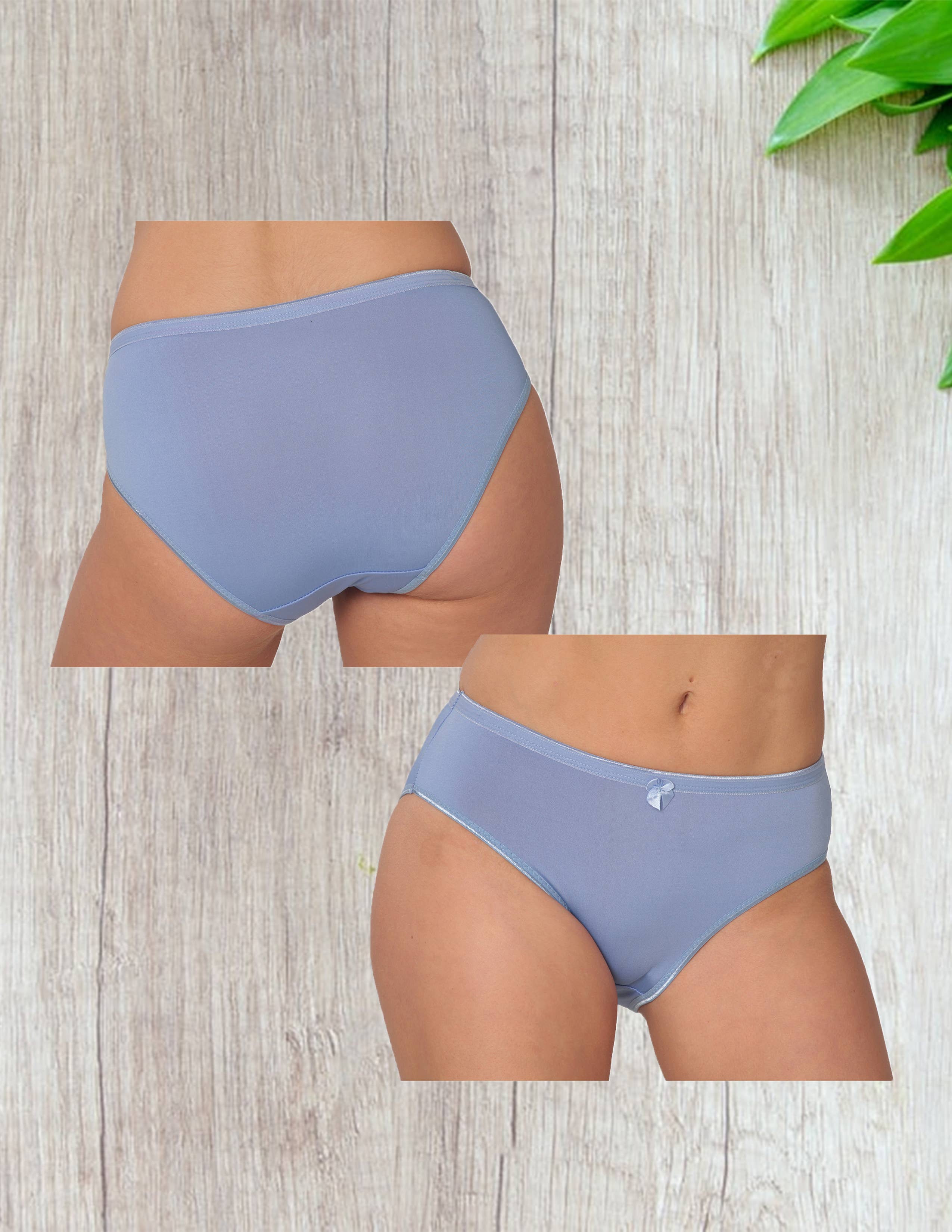 Isadora, Tipi toe, & James Fiallo - Wholesale Underwear - Women's - Isadora Women's Cotton Seamless Comfort Bikini Underwear2