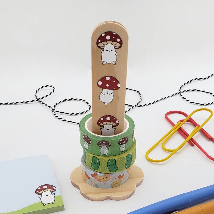 Mushroom Folk washi tape stand for wholesale by These Things