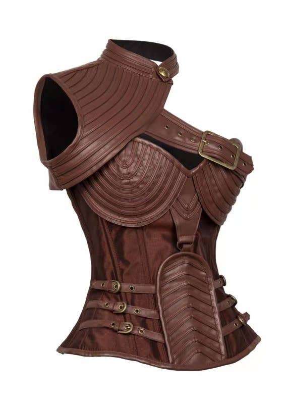 Western Fashion - Wholesale Corset - Women's - Steampunk corset with cape2