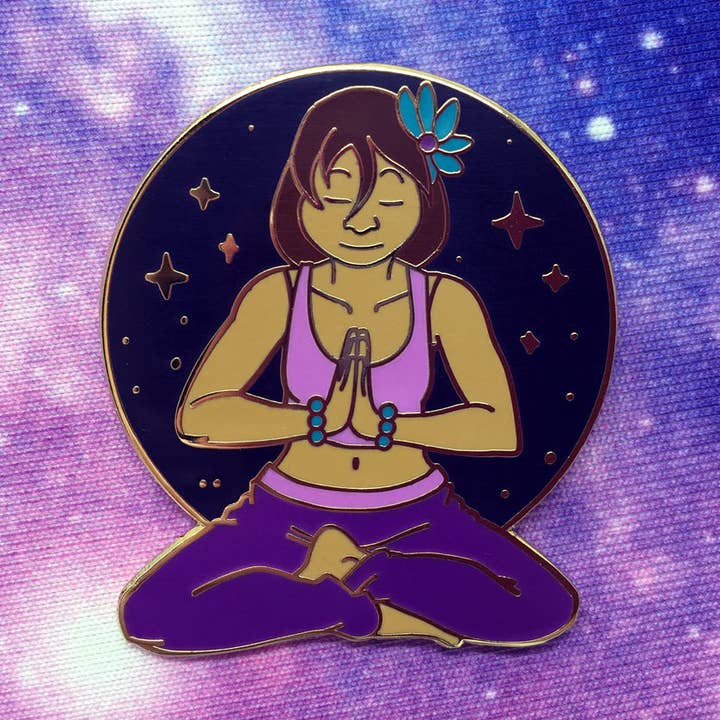 Take a Moment Enamel Pin for wholesale by Manifested Dreams