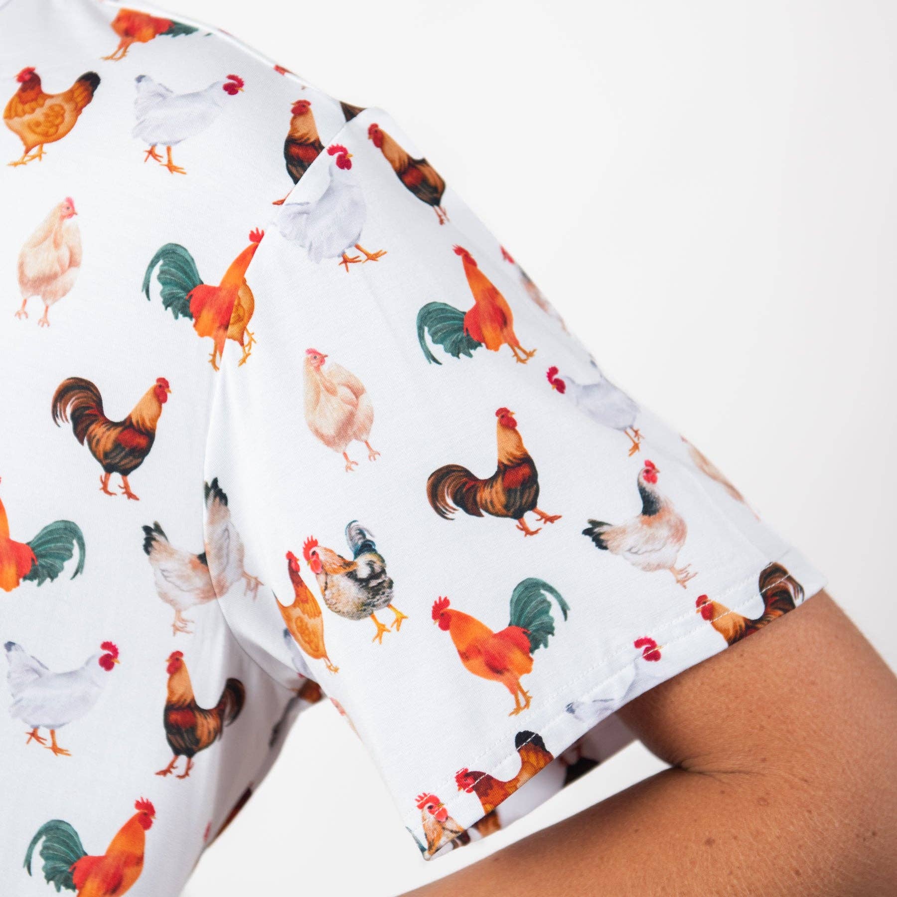 American Farm Company – Großhandel Schlafanzug-Set – Damen – Hühnchen-Bambus-Pyjama 2-teiliger Set - Erwachsene3