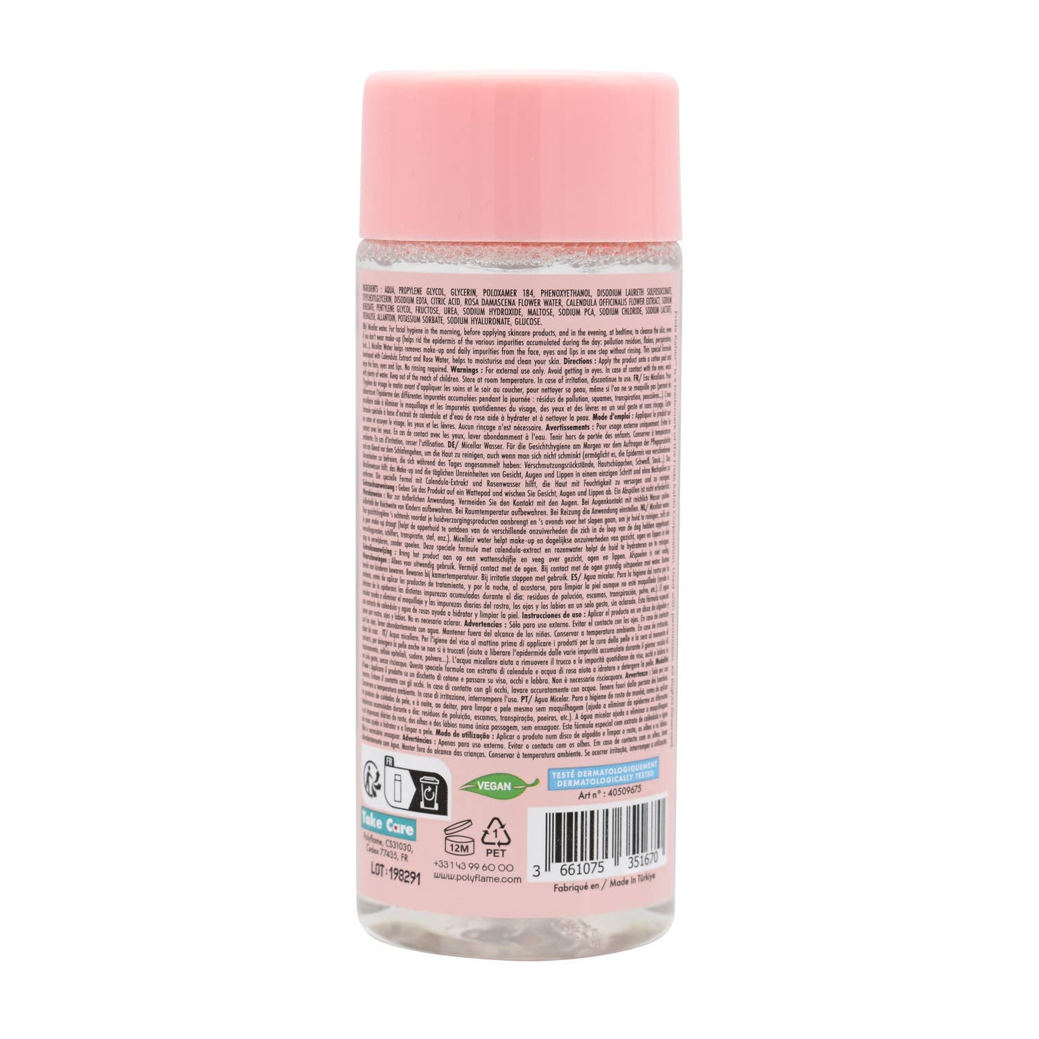 Takecare - Wholesale Face & Body Mist/Water - FRIDA KALHO MICELLAR WATER 125 ML 2