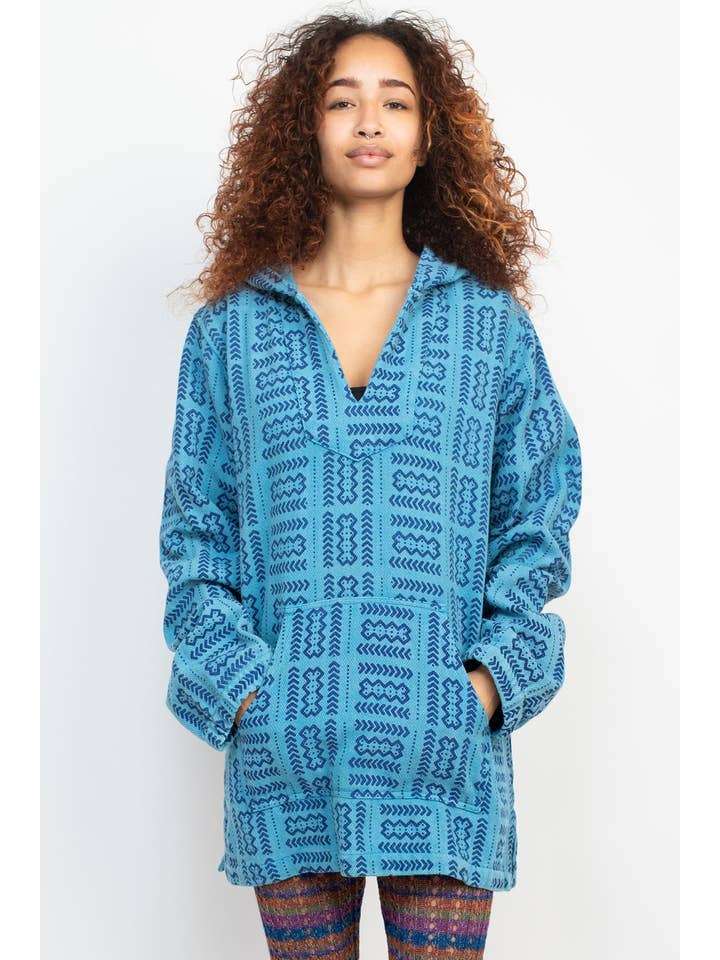 Lakhays Collection Inc. - Wholesale Hoodie - Women's - Rustic Tribal Baja Hoodie