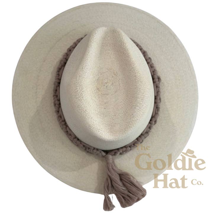 Cappello La Paz marrone per la vendita all'ingrosso da parte di The Goldie Hat Co