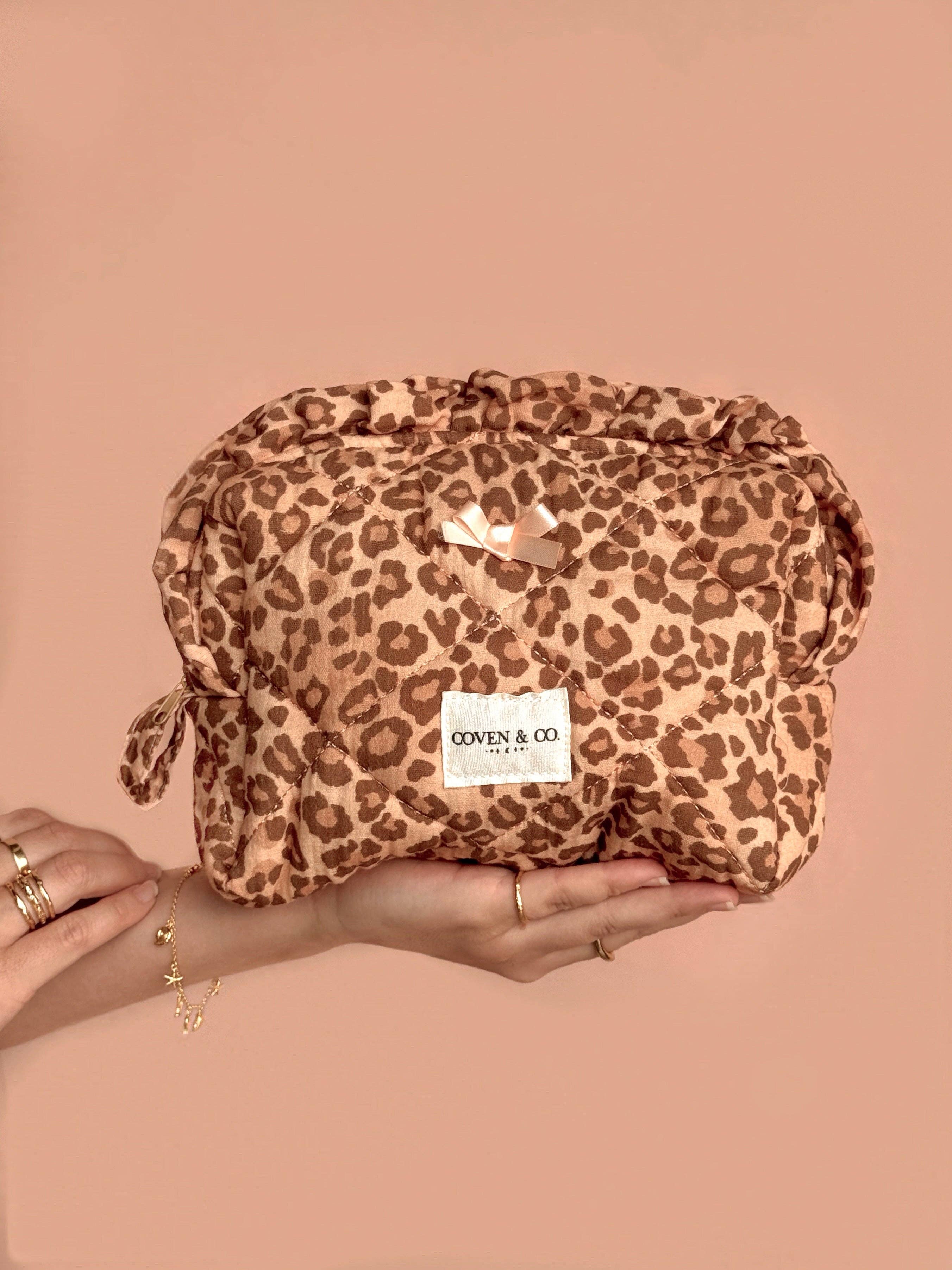 Coven and Co - Wholesale Makeup/Cosmetic Bag - Savanna Makeup Bag1