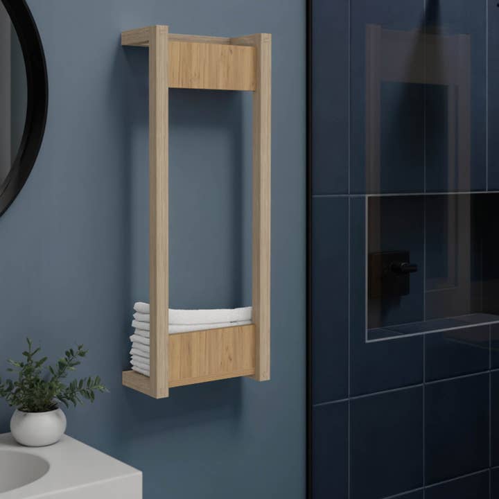 Arlington Wall Towel Rack With Shelf And Hanging Bar and other Purchase Wholesale towel bars. Free Returns & Net 60 Terms on Faire trending on Faire.