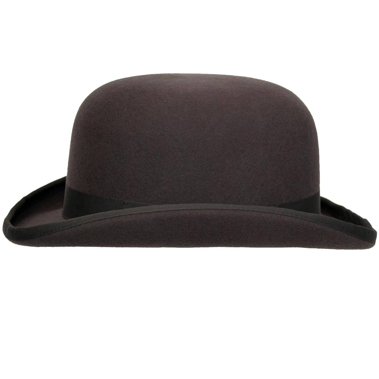 Levine Hat Company - Vente Chapeau melon – homme - Chapeau Derby en laine Fleming par 9th Street Hats7