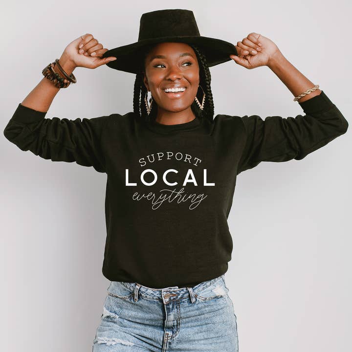 Send Me a Dream - Wholesale Graphic Sweatshirt - Women's - Support Local Everything Sweatshirt1