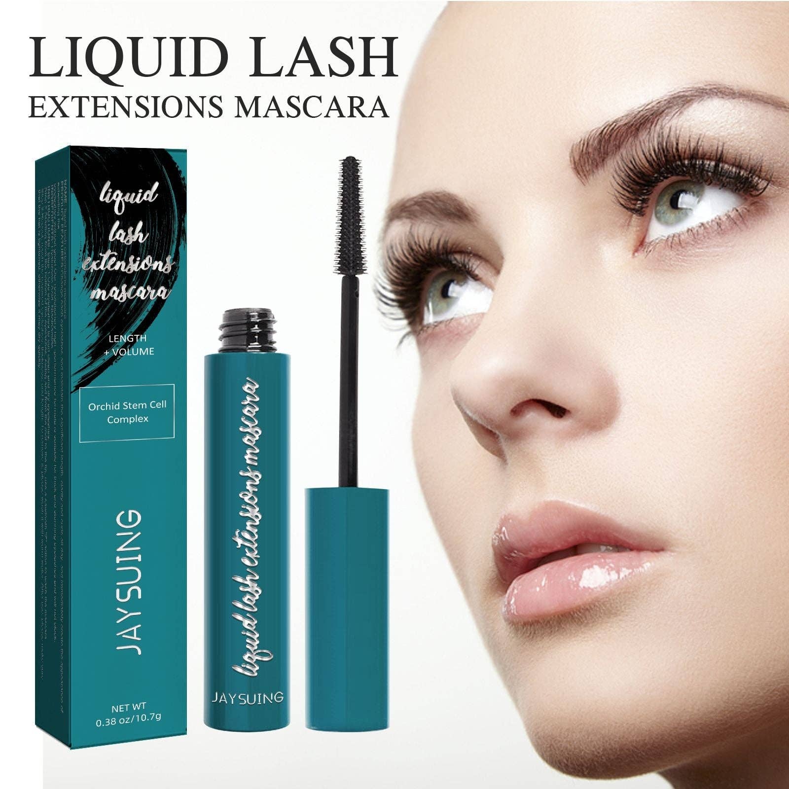 Naomi's Happy Place Shop - Wholesale Mascara - Jaysuing Mascara Cream, Long, Thin, Thick, Curling Eyelashes Will Hold The Makeup Naturally Without Blending Black Mascara1