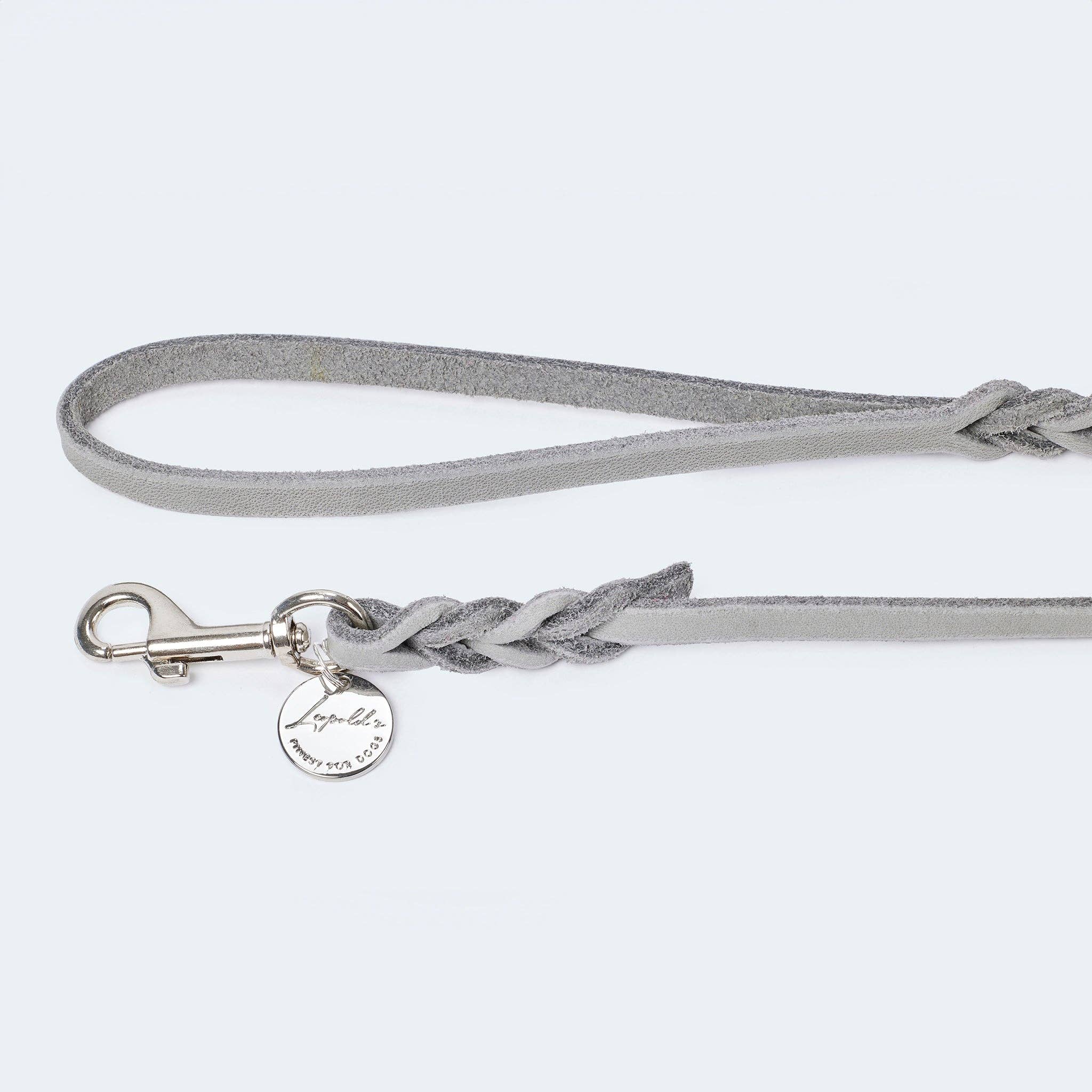 ​​Leopold's Finest for dogs - Wholesale Pet Leash - Dog - Rounded leather tracking leash 5m9