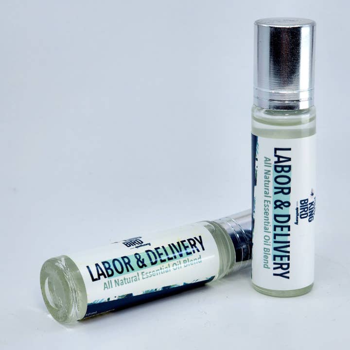 Wehen & Geburt Easy Comfort Ätherisches Öl-Roll-on | Muskatellersalbei — Geburtsunterstützung, Entspannung & natürliche Komfortmischung für die Geburt für den Großhandel von Mockingbird Apothecary