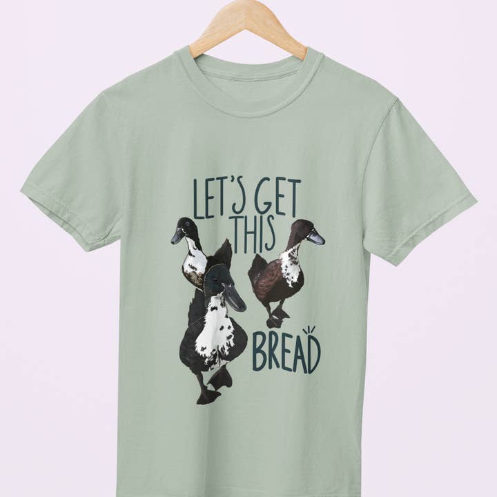 Let’s Get This Bread T-Shirt – Funny Foodie Graphic Tee | Acorn & Artisan for wholesale by Acorn & Artisan