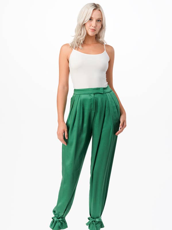 Hose mit gebundenen Details unten für den Großhandel von Dear Daisy