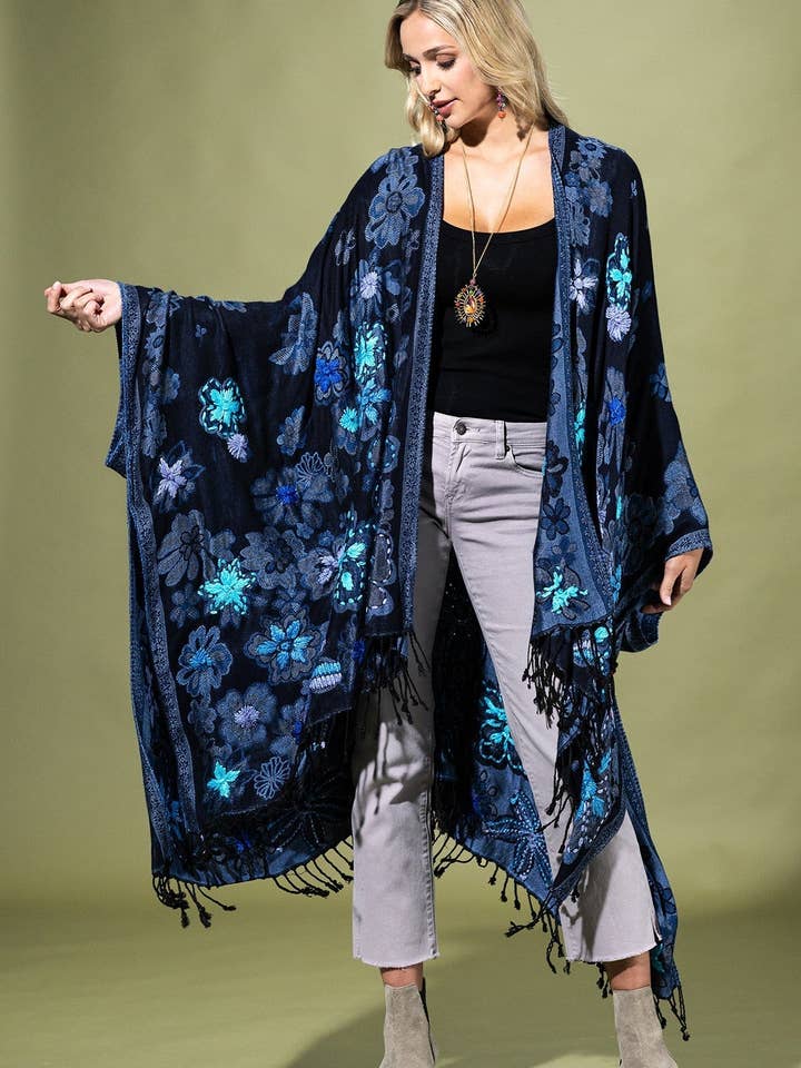 Sapphire Ruana for wholesale by Marionette