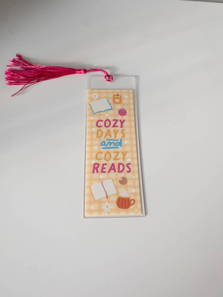 Marcador de Páginas de Días Acogedores y Lecturas Acogedoras para venta al por mayor de Be Bold Stay Bold