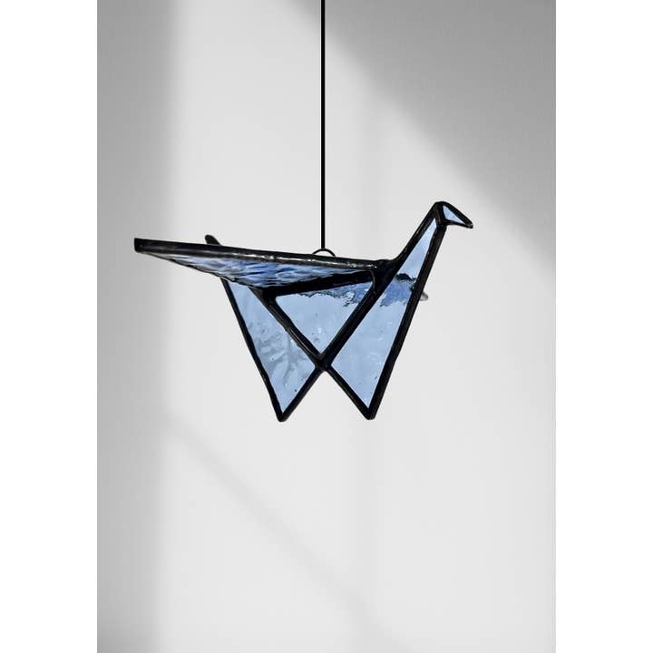 Samara Designs Studio - Wholesale Suncatcher - Stained Glass Origami Crane Suncatchers | Hanging Decor27