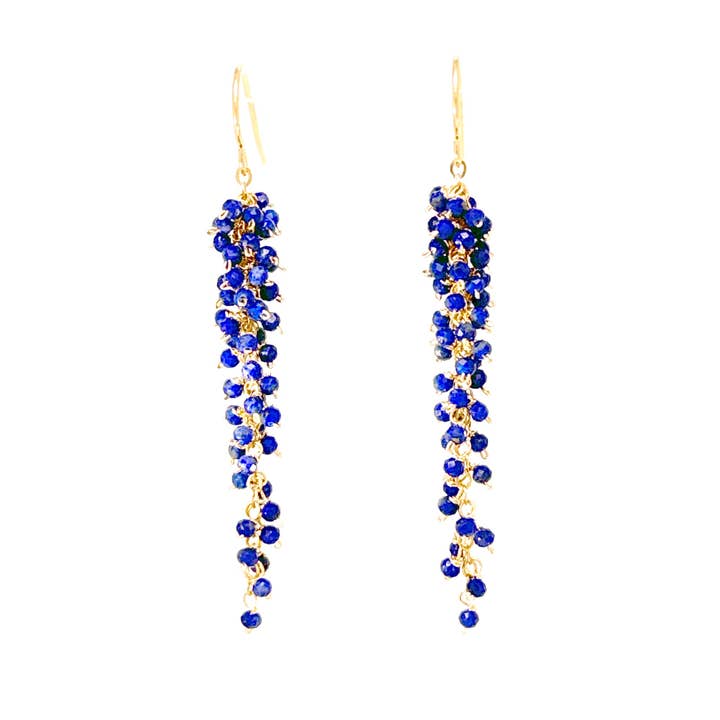 Pinot Gris Ohrringe für den Großhandel von Mabel Chong