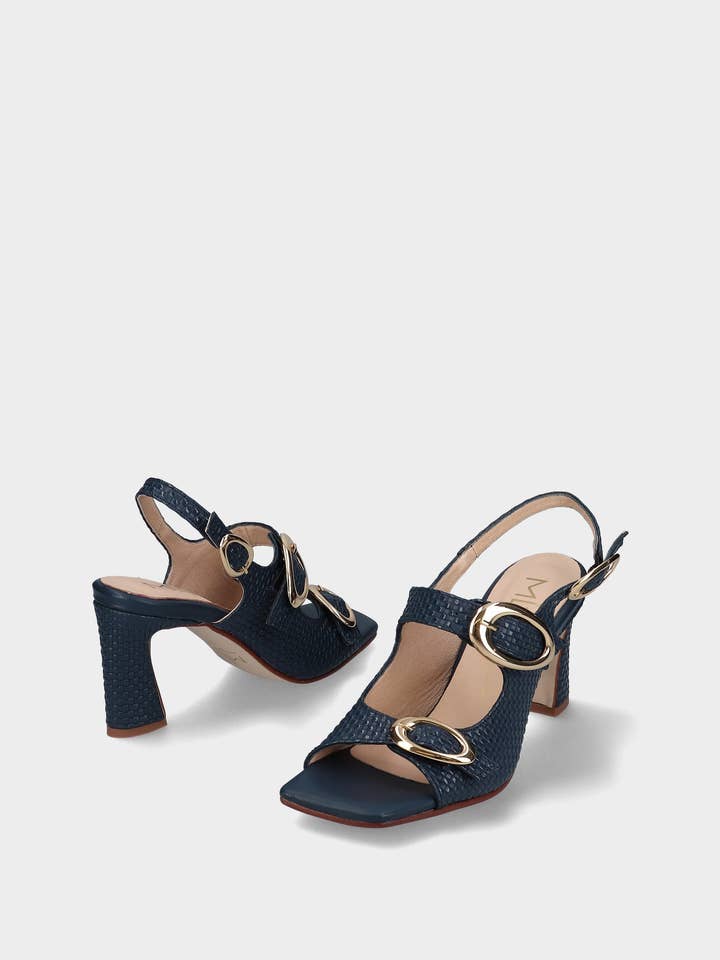 Blå Højhælede Sandaler Catarina 24 for engroshandel hos MLV Portuguese Shoes