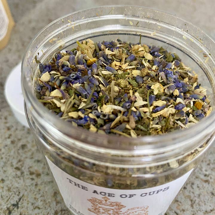 Raven’s Hearth - Wholesale Loose Tea - The Ace of Cups Tea Blend | dreams & new beginnings .5 oz3