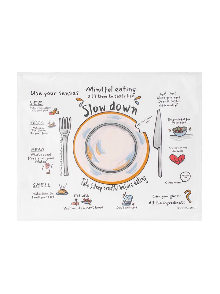 Tabel Enkeltpersoner Bevidst spisning for engroshandel hos Curious Cotton