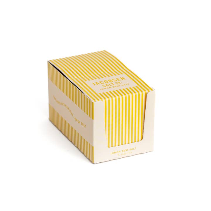 Jacobsen Salt Co. - Wholesale Salt - Infused Lemon Zest Sea Salt Slide Tin