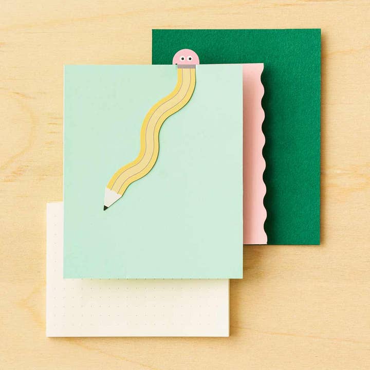 Bookmark - Yellow Pencil Page Marker for wholesale by Another Studio UK