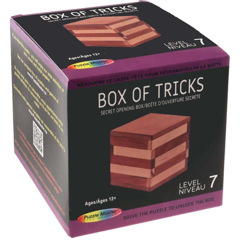 Puzzle Master - Wholesale Puzzle - Adult - Box of Tricks | Wooden Puzzle/Trick Box1