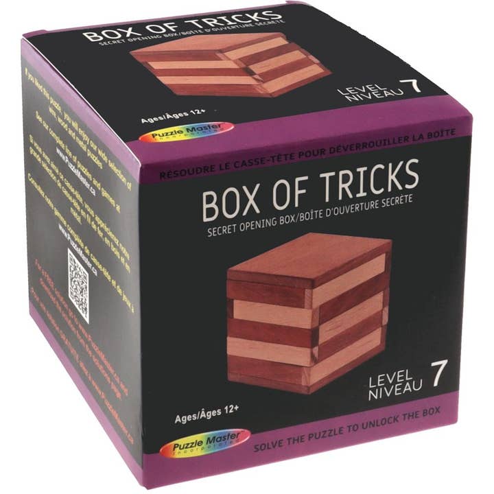 Puzzle Master - Wholesale Puzzle - Adult - Box of Tricks | Wooden Puzzle/Trick Box1