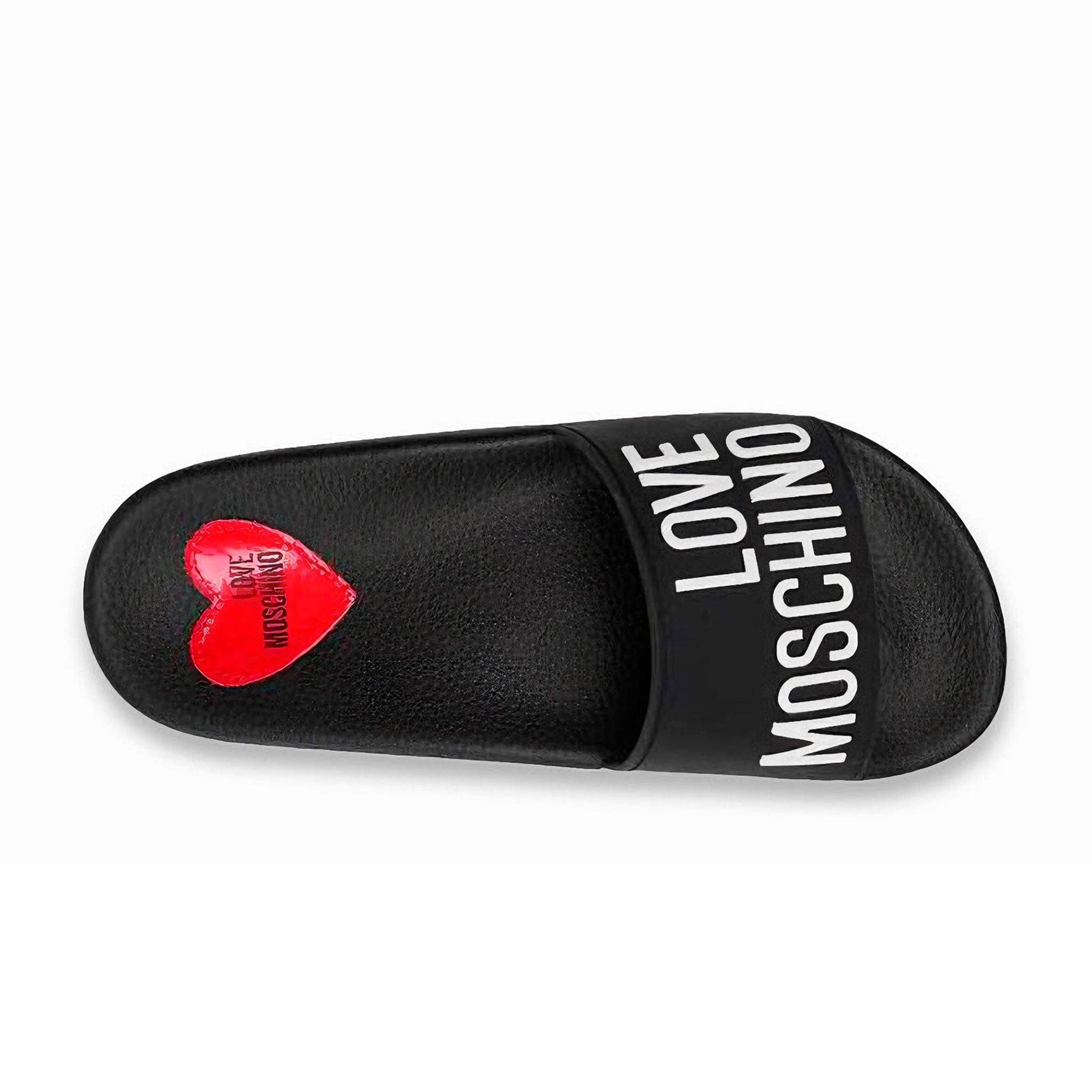 nero Chanclas elegantes de mujer Love Moschino con plataforma de 2 cm in vendita all'ingrosso su Faire1