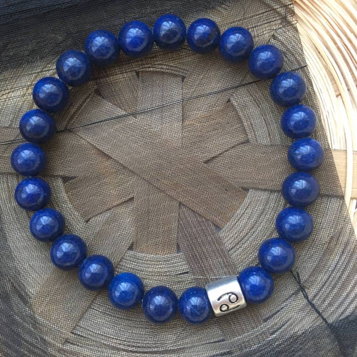 Roshni Desai & Things – Engroshandel Perlearmbånd – Lapis Lazuli kræft stjerne tegn stjernetegn armbånd
