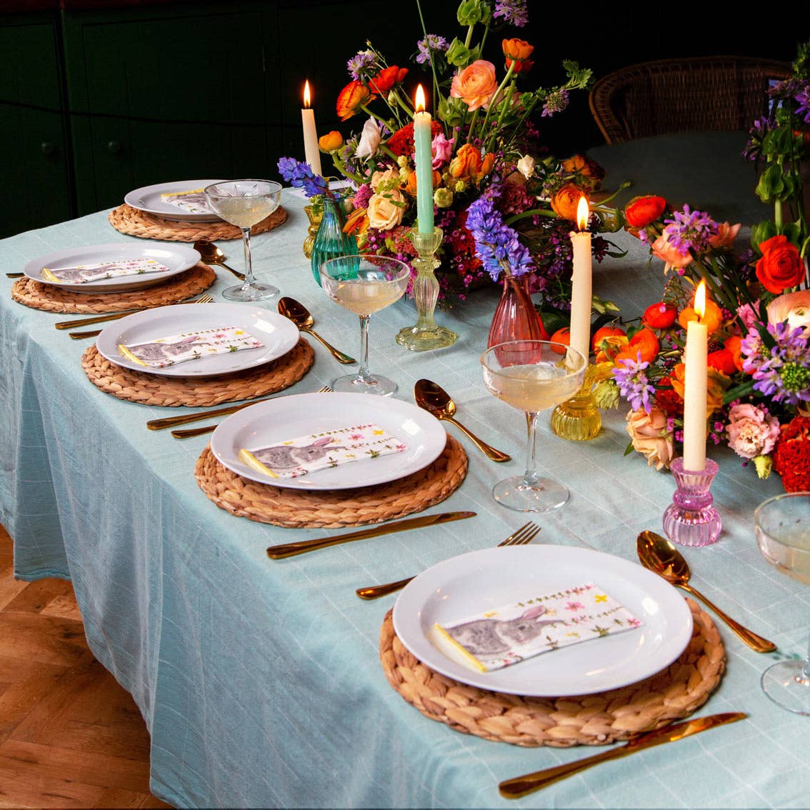 Talking Tables EU - Wholesale Candle Holder - Small Yellow Glass Candle Holder | Home Décor |5