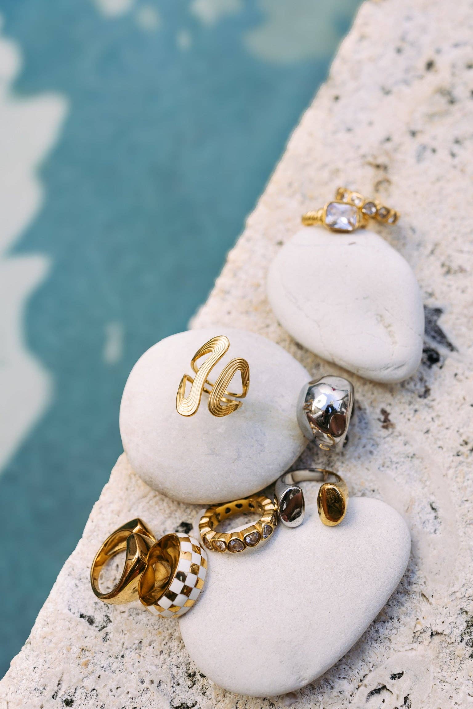 BELJOY - Wholesale Band/Stacked Ring - Rita Adjustable Ring5