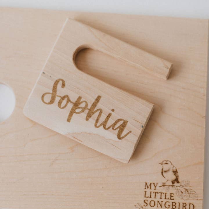 My Little Songbird - Wholesale Wood Toy - Kids - Wooden Cutting board with fruit and vegetable knife5