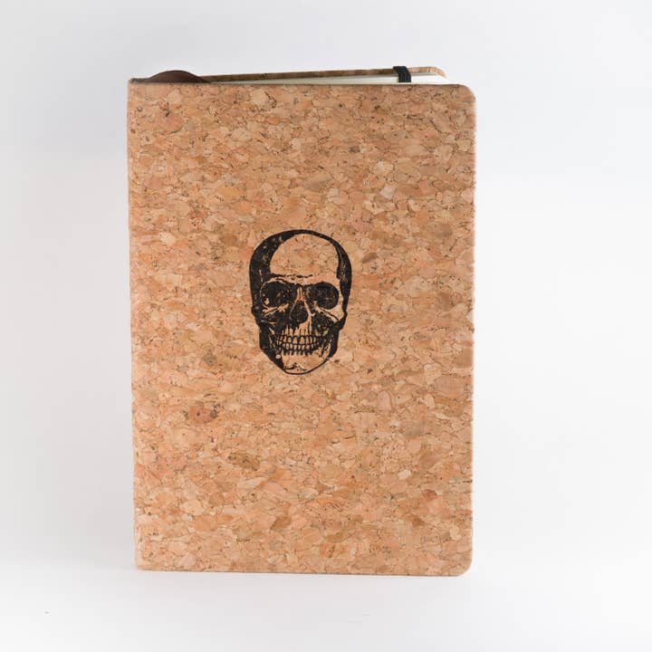 Resolute Star – wholesale Notebook – Sustainable Cork Notebook - Hand Printed Cork Journal : A5