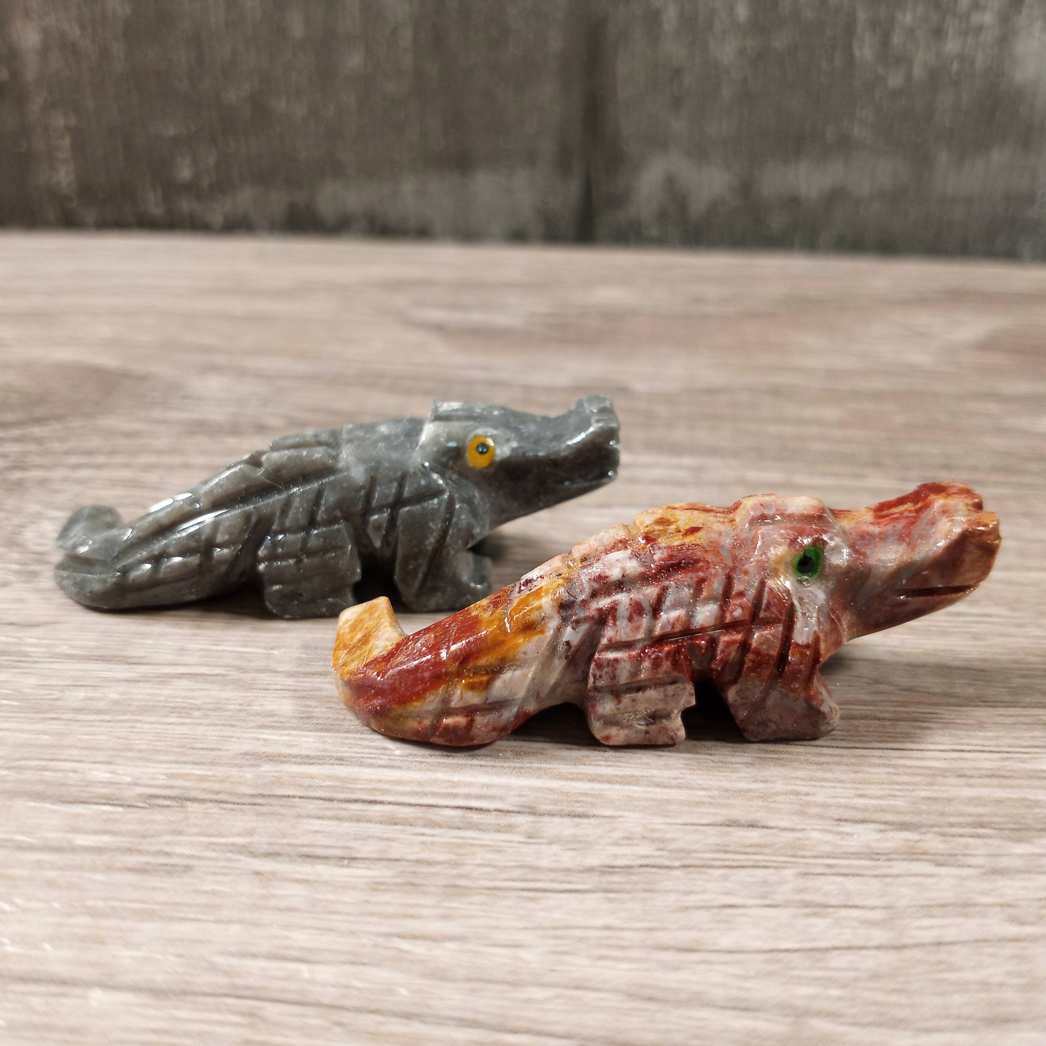 Keystone Crystals – wholesale Dekorativ statyett – Soapstone-djur18